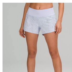 Lululemon Athletica Marble Gray Athletic Shorts